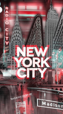 coque New York City II [red]